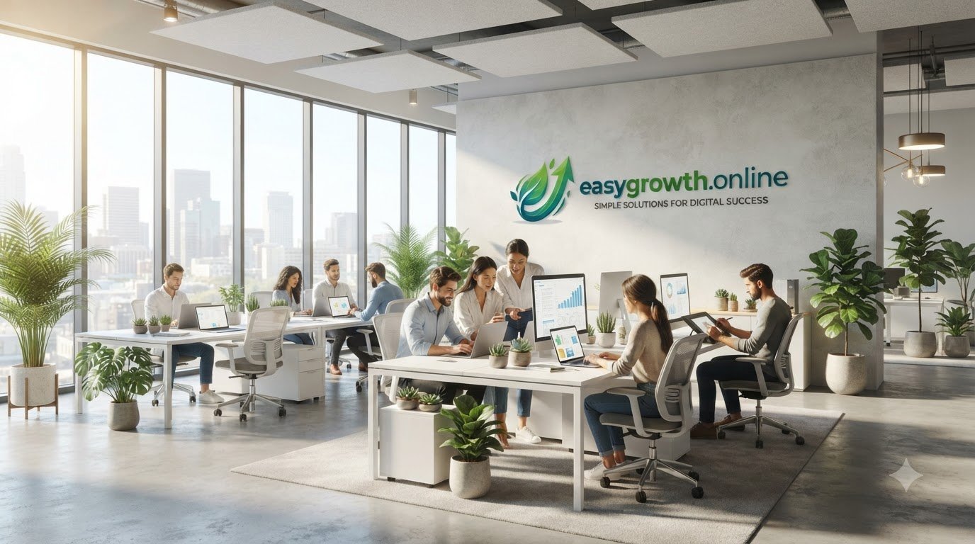 The easygrowth.online team at work